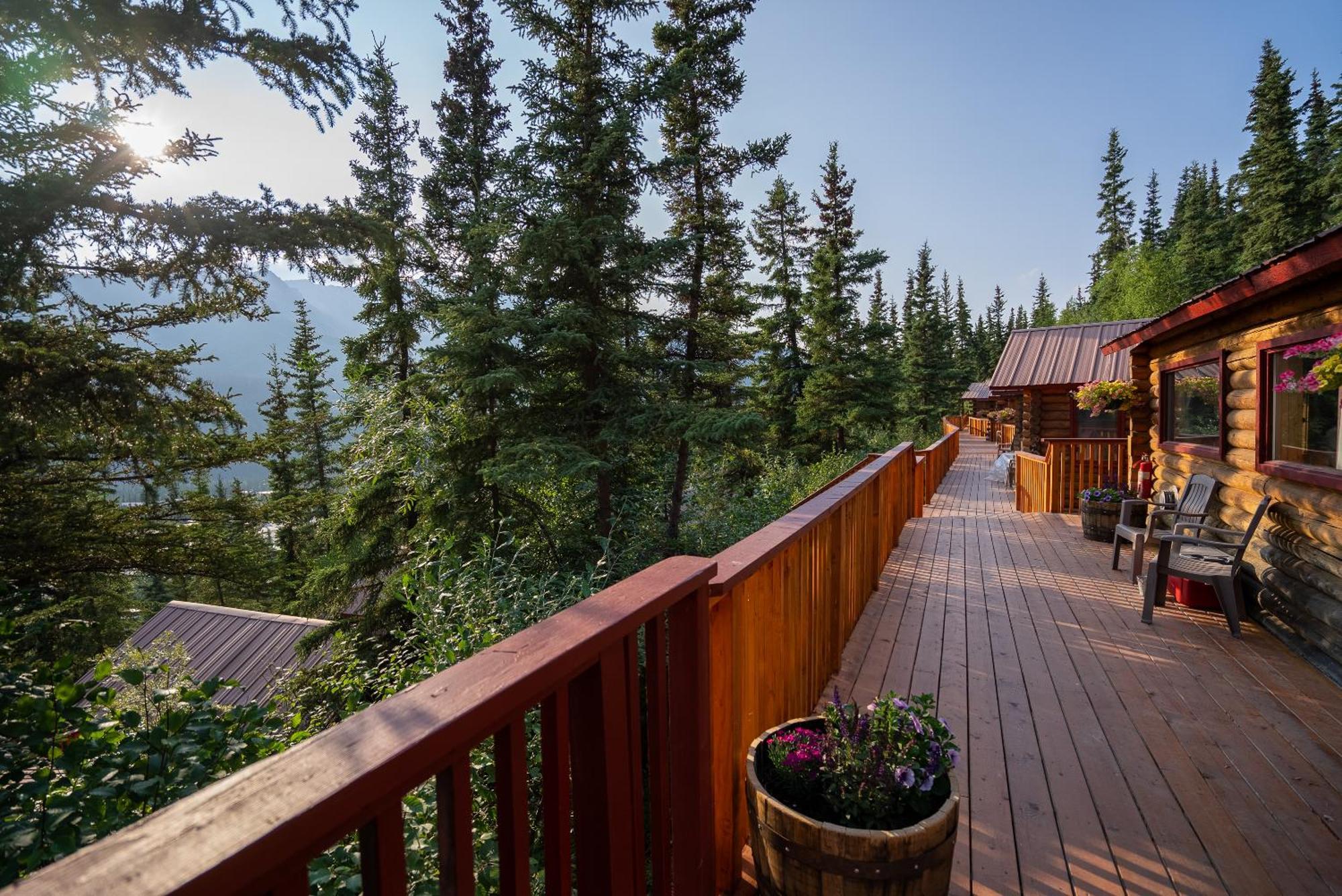 Denali Crow'S Nest Cabins Denali Park Eksteriør billede
