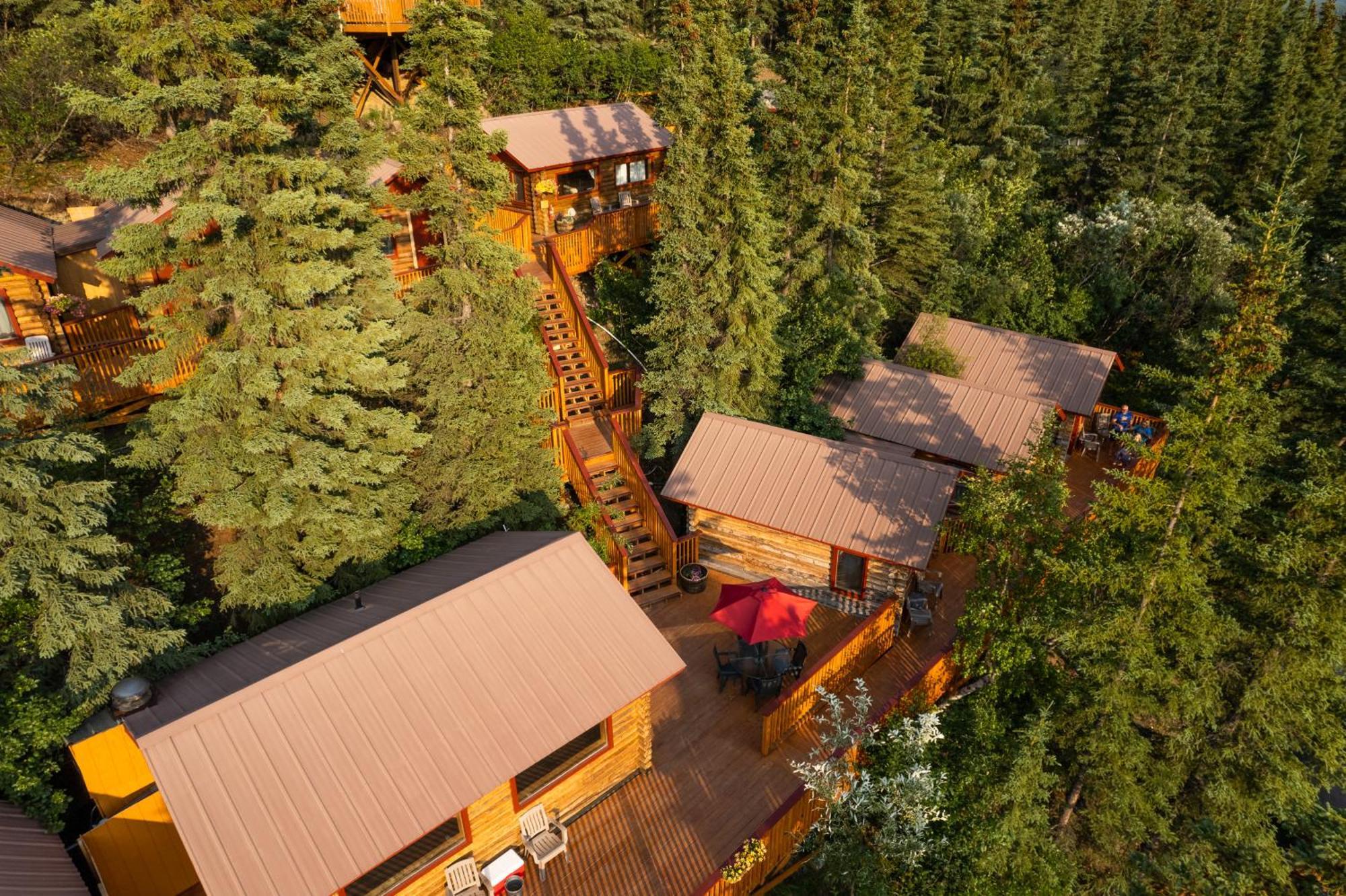 Denali Crow'S Nest Cabins Denali Park Eksteriør billede